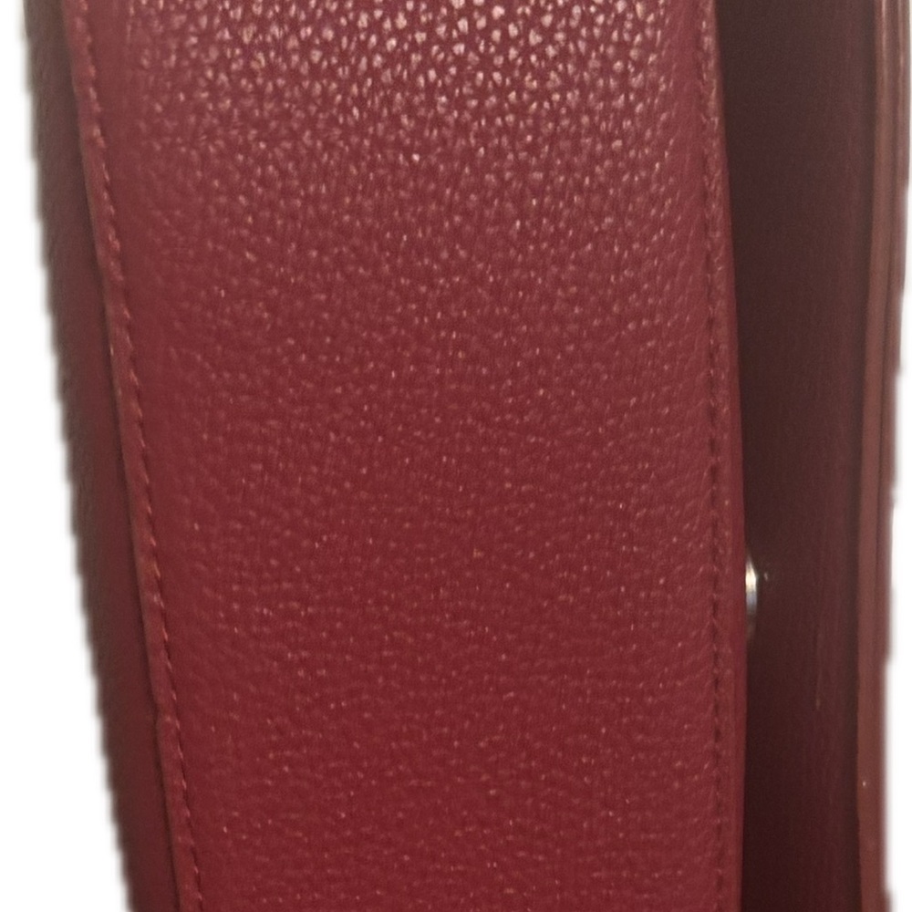 Prada Red Crossbody Bag with Textured Leather - Picture 4 of 5